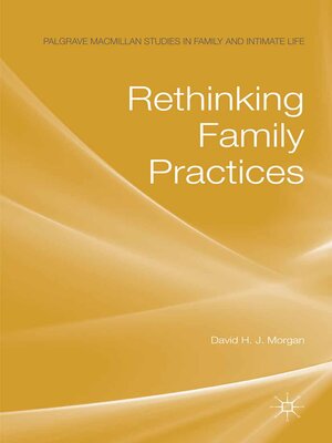 cover image of Rethinking Family Practices